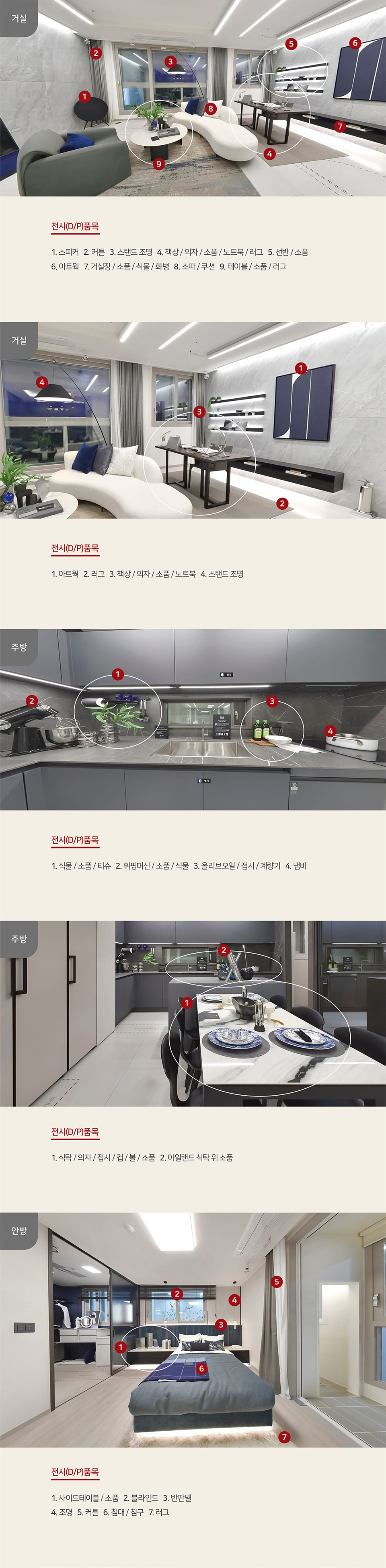 84A 전시 품목