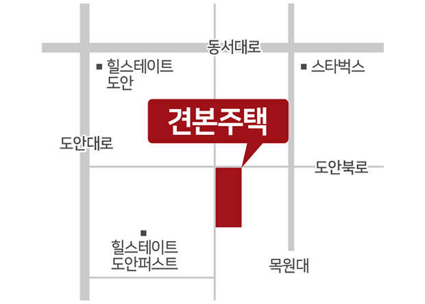 견본주택 약도